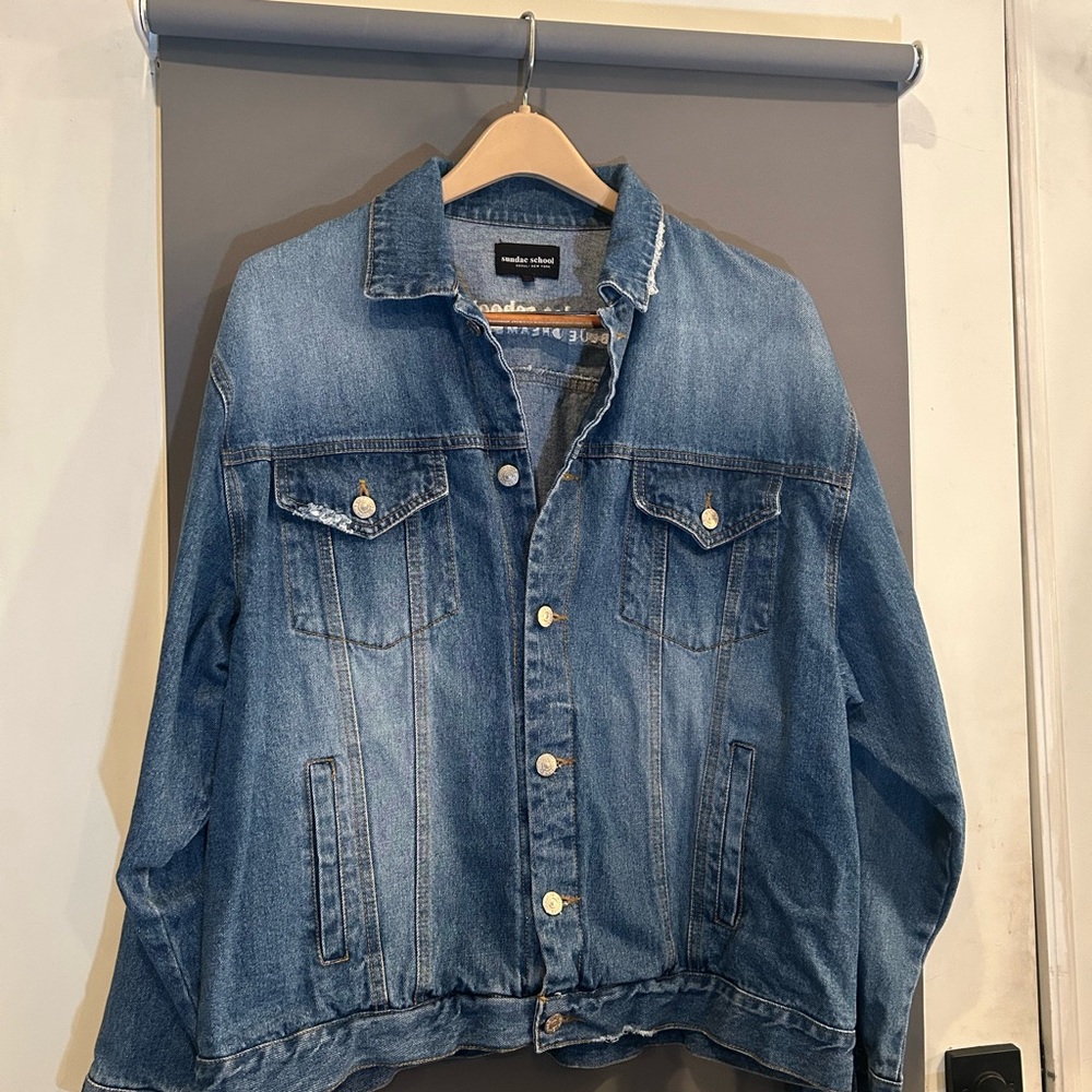 Sundae School Blue Denim Jacket